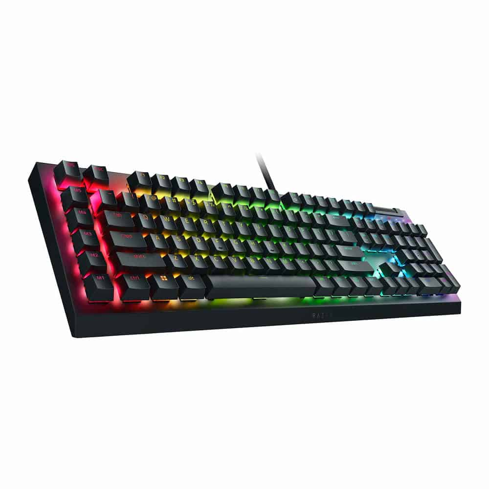 (image for) Razer BlackWidow V4 X Razer Green Switch Mechanical Gaming Keyboard